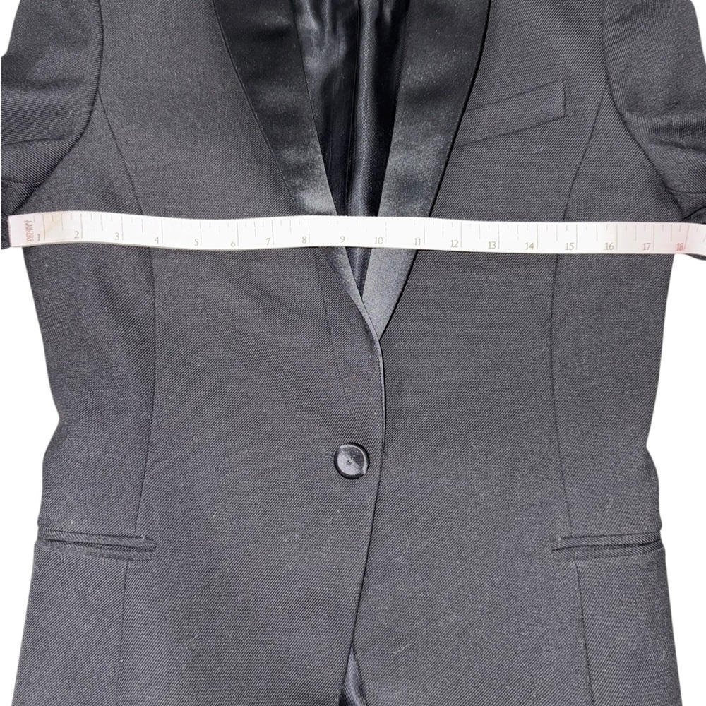 Zara Basic Classic Black Blazer Size Small - Picture 3 of 7